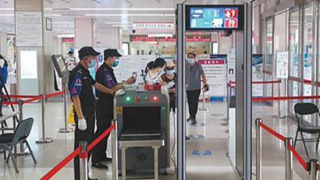 醫(yī)院安全，關(guān)乎每一個生命！金屬安檢門守護醫(yī)護人員的每一天
