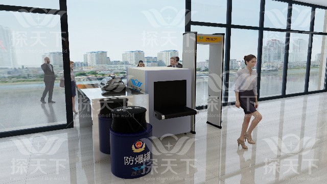 只為一份信任！常州中海再次“握手”探天下防盜金屬探測安檢門