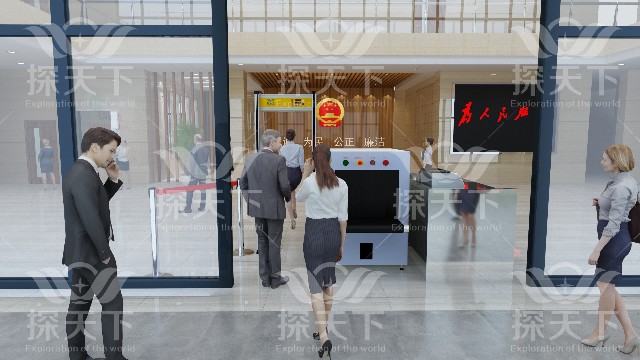 探天下法院安檢門:讓"嫌疑人"無處遁形